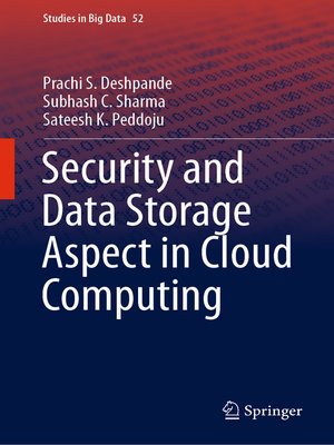 cover image of Security and Data Storage Aspect in Cloud Computing